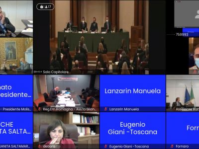 Incontro con Capigruppo di Senato e Camera su rimborsi Regioni per spesa Covid19 - Senato della Repubblica - 16.11.2021